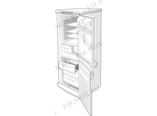 Холодильник Gorenje RK6334W-1 (256960, HZOS3366) - Фото